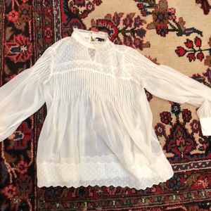 Sheer Ann Taylor blouse
